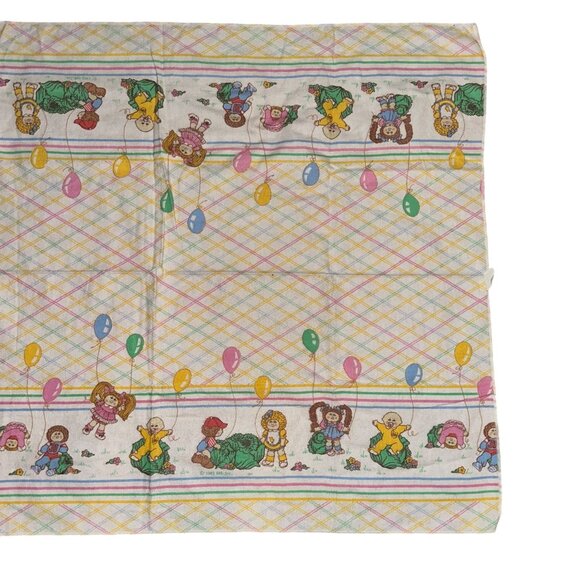 Vtg Cabbage Patch Kids CBK Receiving Blanket 38X29 Colorful Baby Infant Newborn - Picture 3 of 7